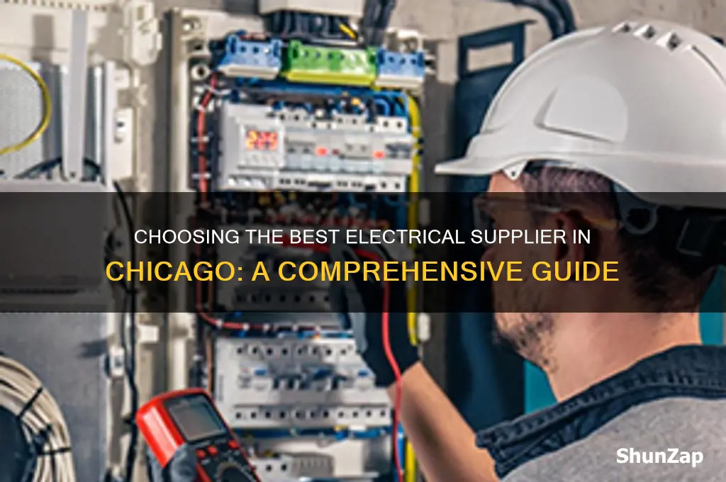 which electrical supplier should i use chicago