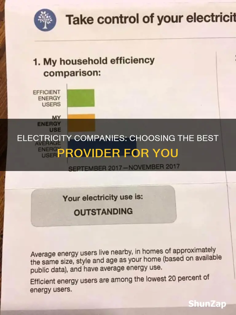 which electricity company is better