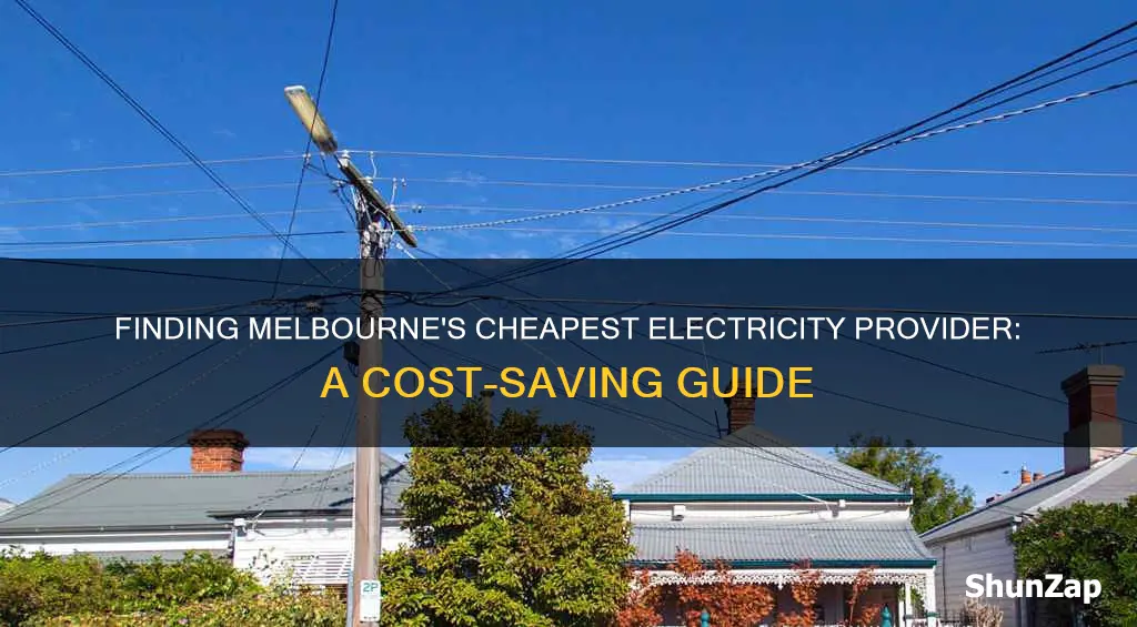 which electricity company is the cheapest in melbourne