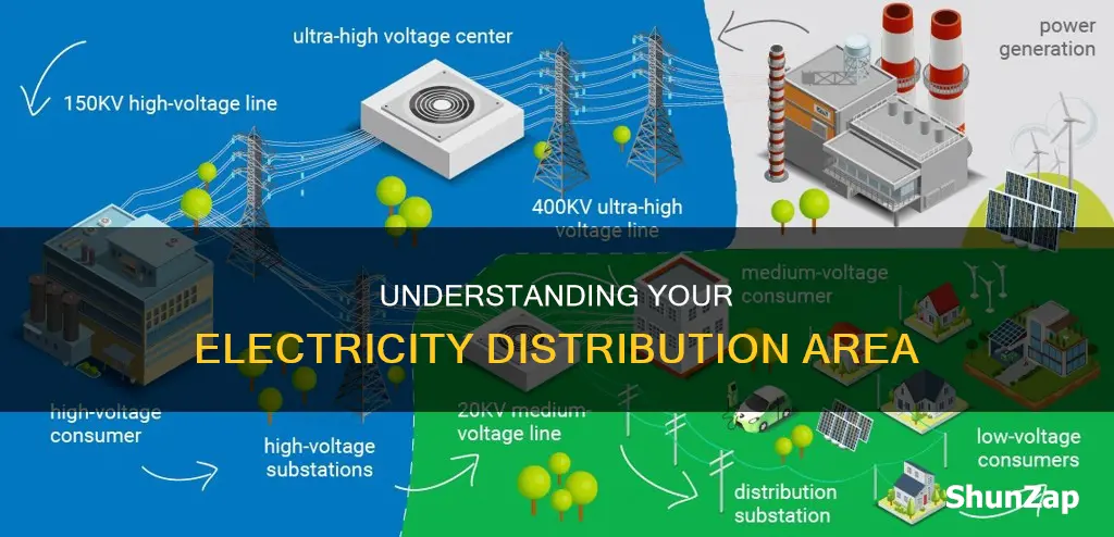 which electricity distribution area am i in