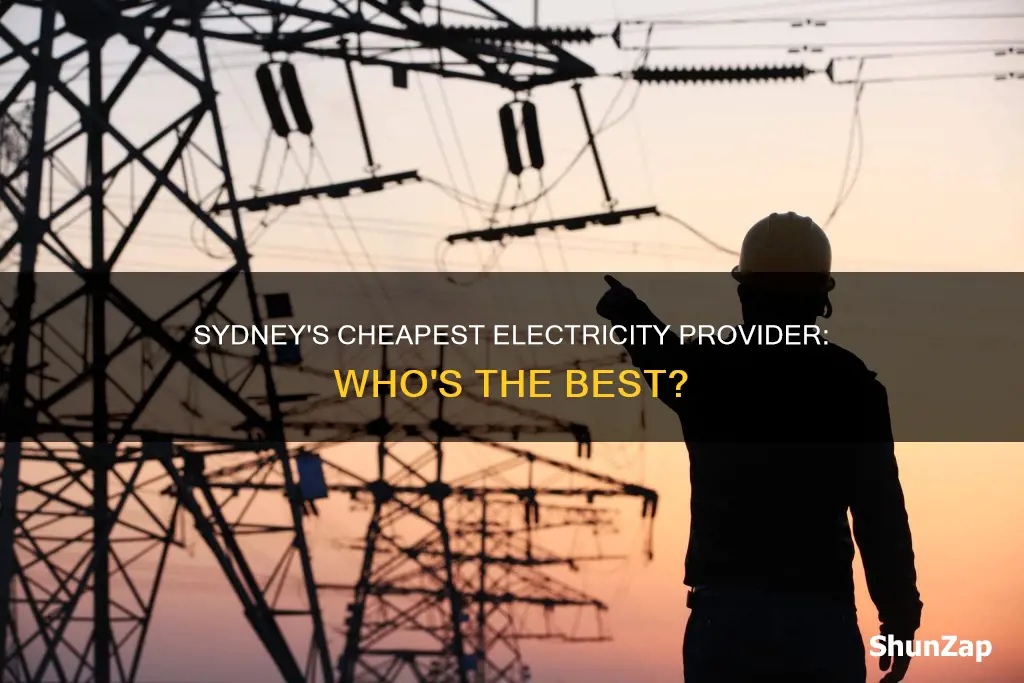 which electricity provider is cheapest in sydney