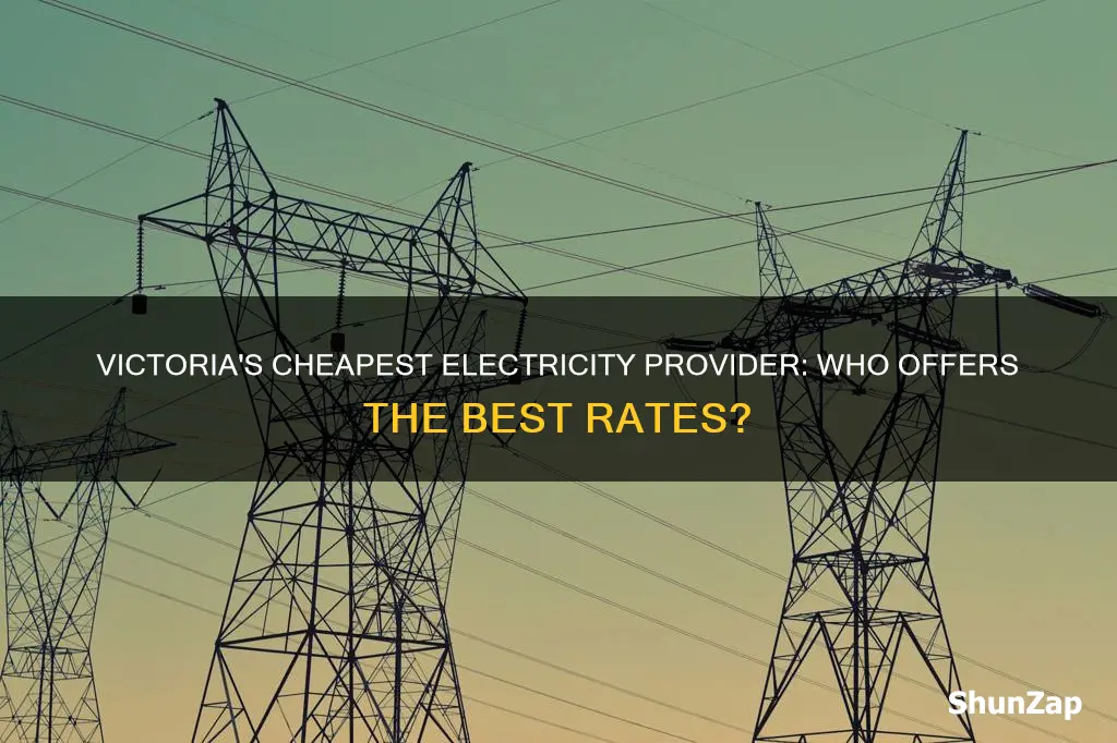 which electricity provider is cheapest in victoria