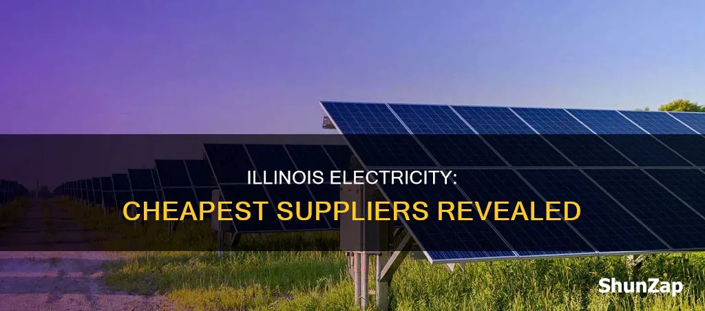 which electricity supplier is cheapest in illinois