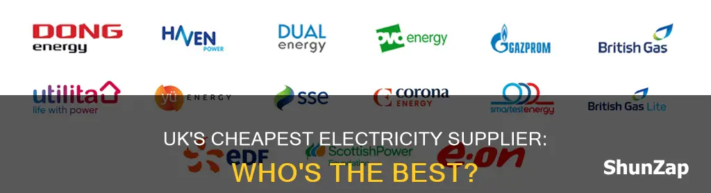 which electricity supplier is cheapest in uk