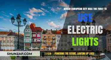 Europe's Electric Pioneer: The First City to Illuminate with Lights