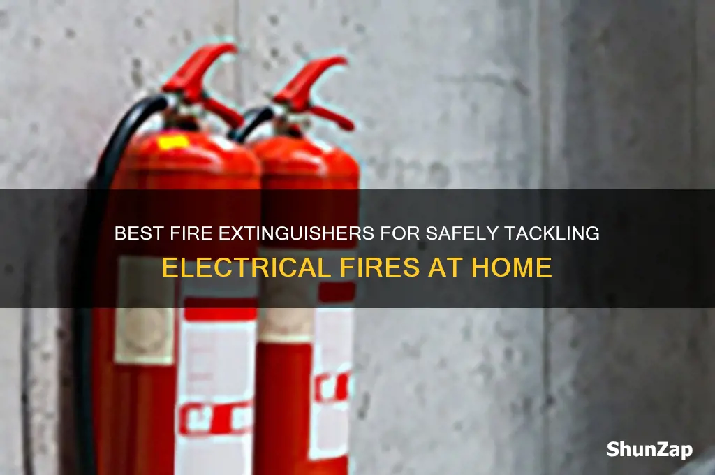 which extinguisher can be used on electrical fires