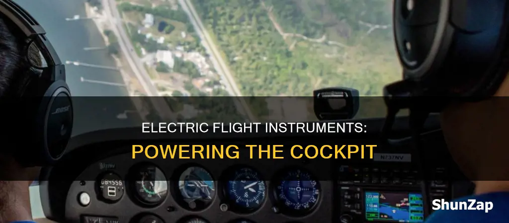 which flight instruments are operated by electricity
