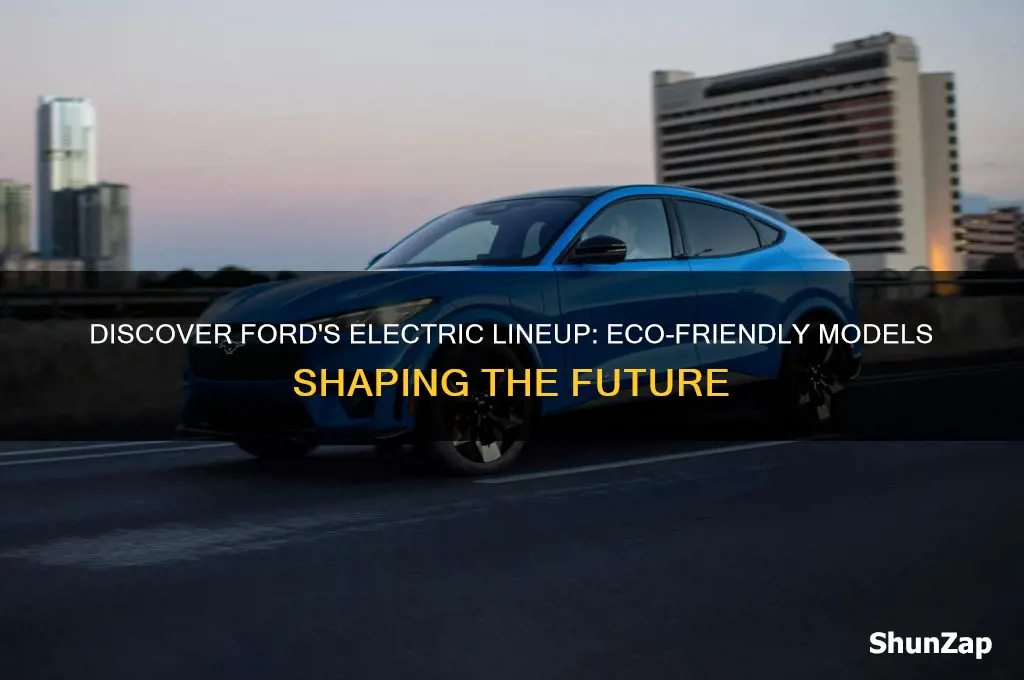 which ford cars are electric