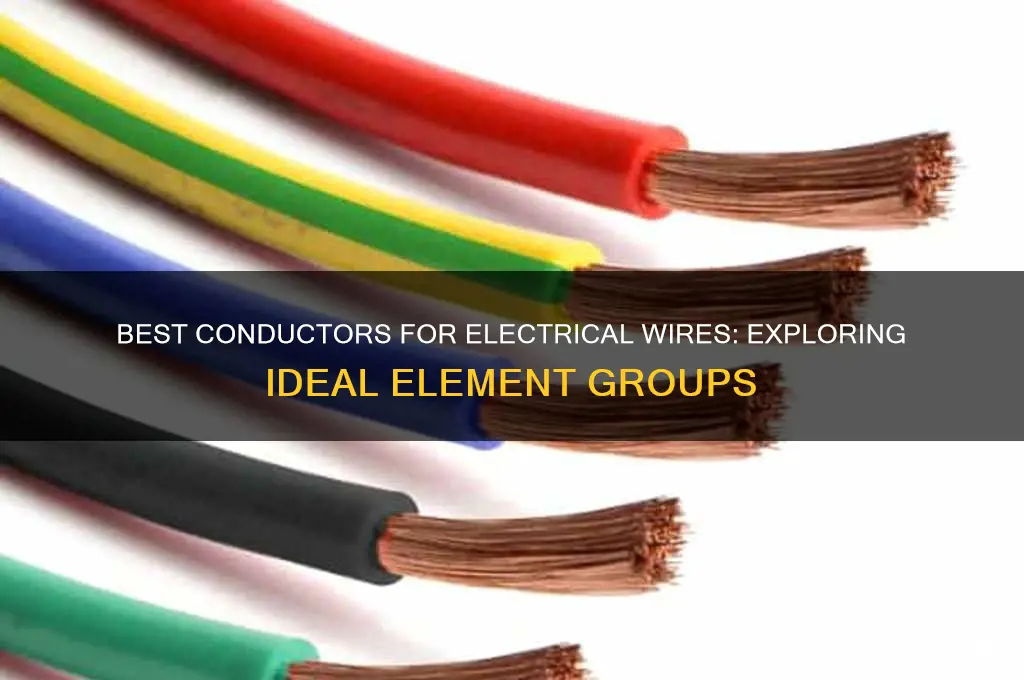 which group of elements would be used for electrical wires