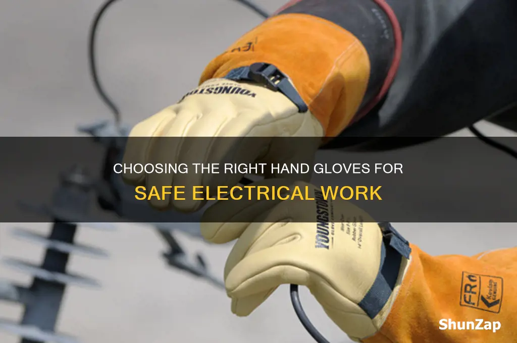 which hand gloves used for electrical work