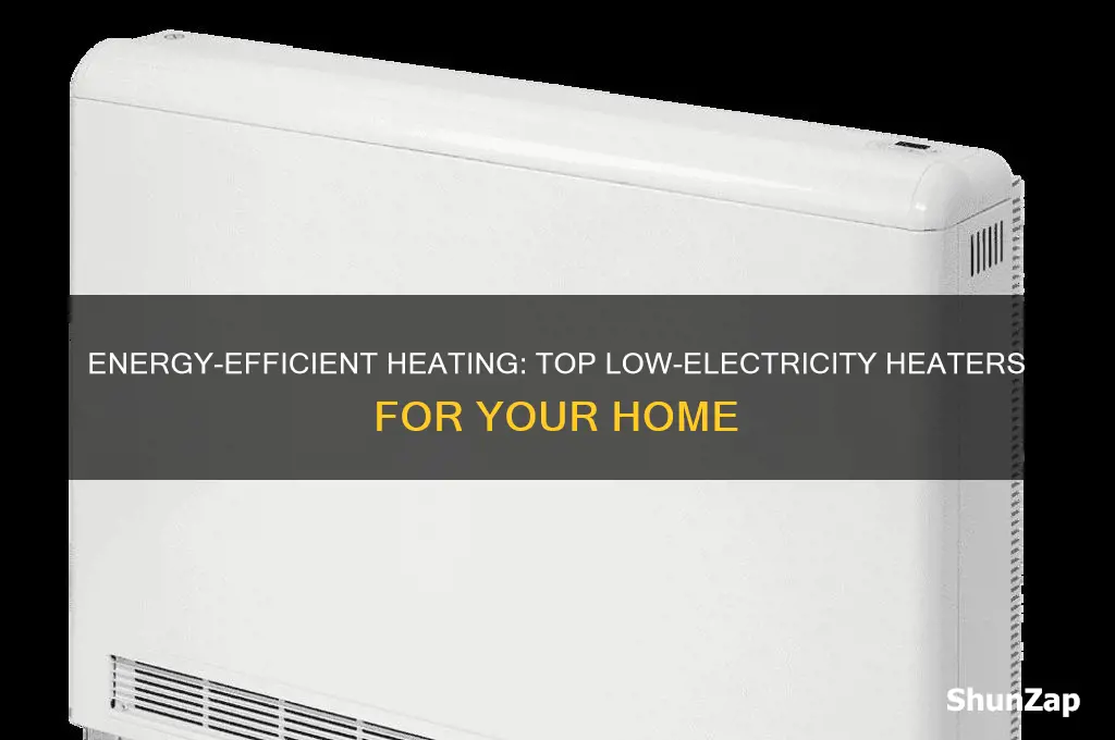which heaters use the least amount of electricity