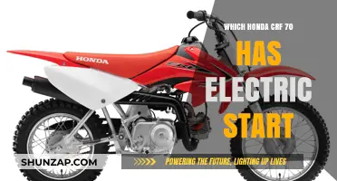Electric Starters: Honda CRF 70's Evolution