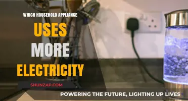 Comparing Energy Consumption: Which Home Appliance Drains Electricity Most?