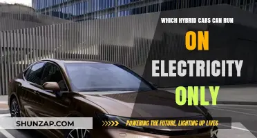 Electric-Only Hybrid Cars: Top Models That Run on Battery Power Alone