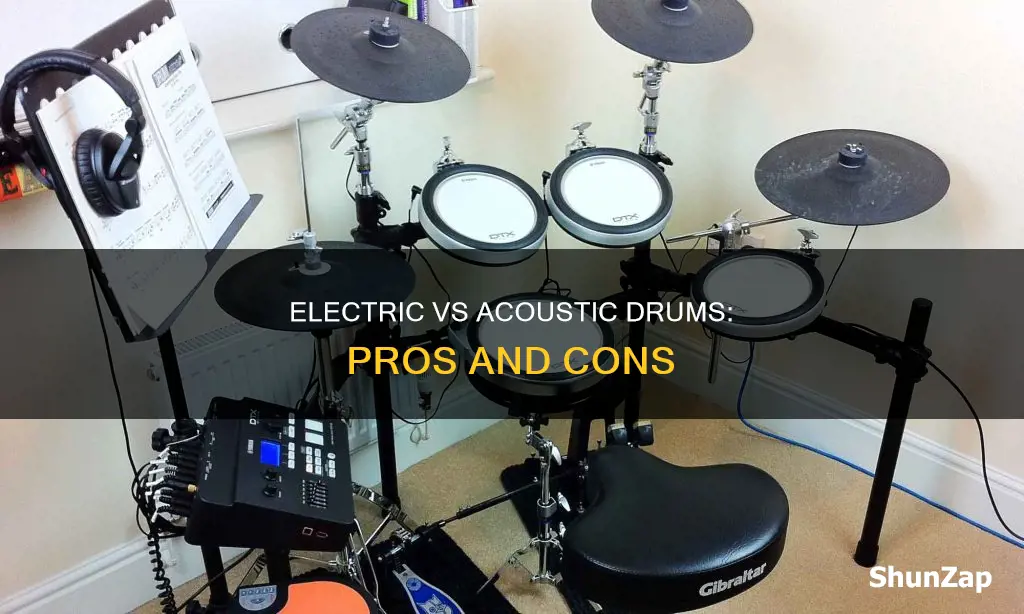 which is better electric drums or acoustic