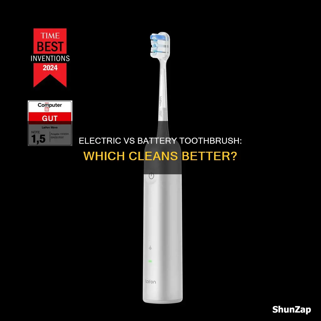 which is better electric or battery toothbrush