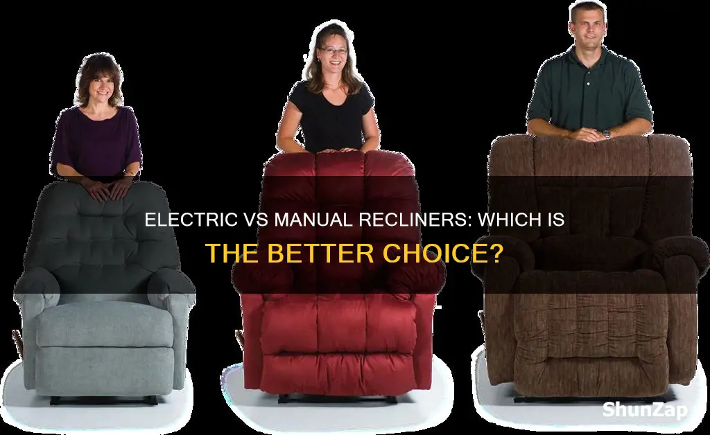 which is better electric or manual recliner