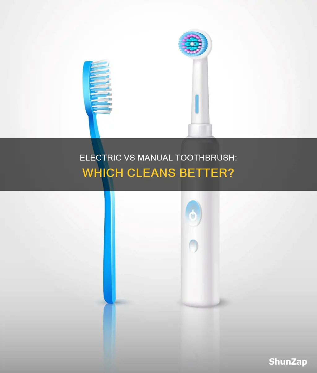 which is better electric or manual toothbrush