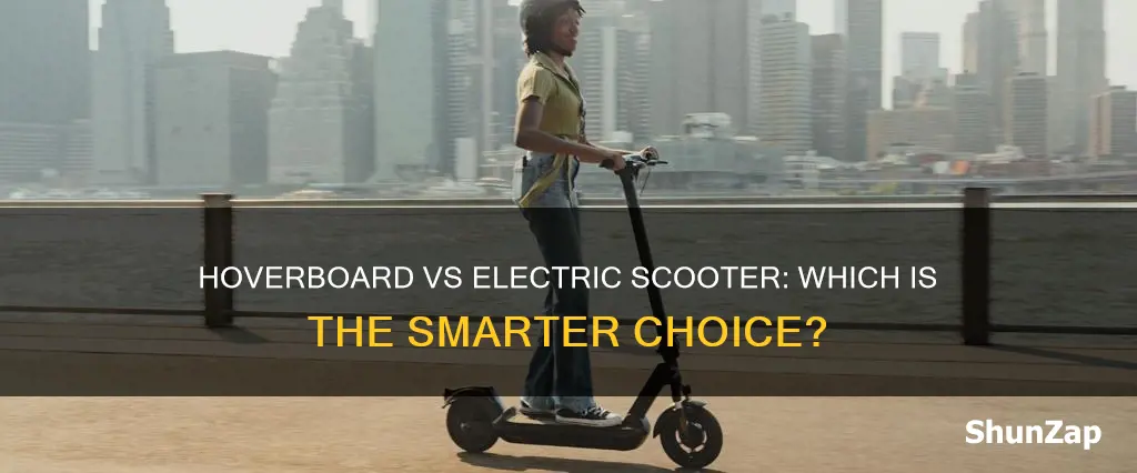 which is better hoverboard or electric scooter
