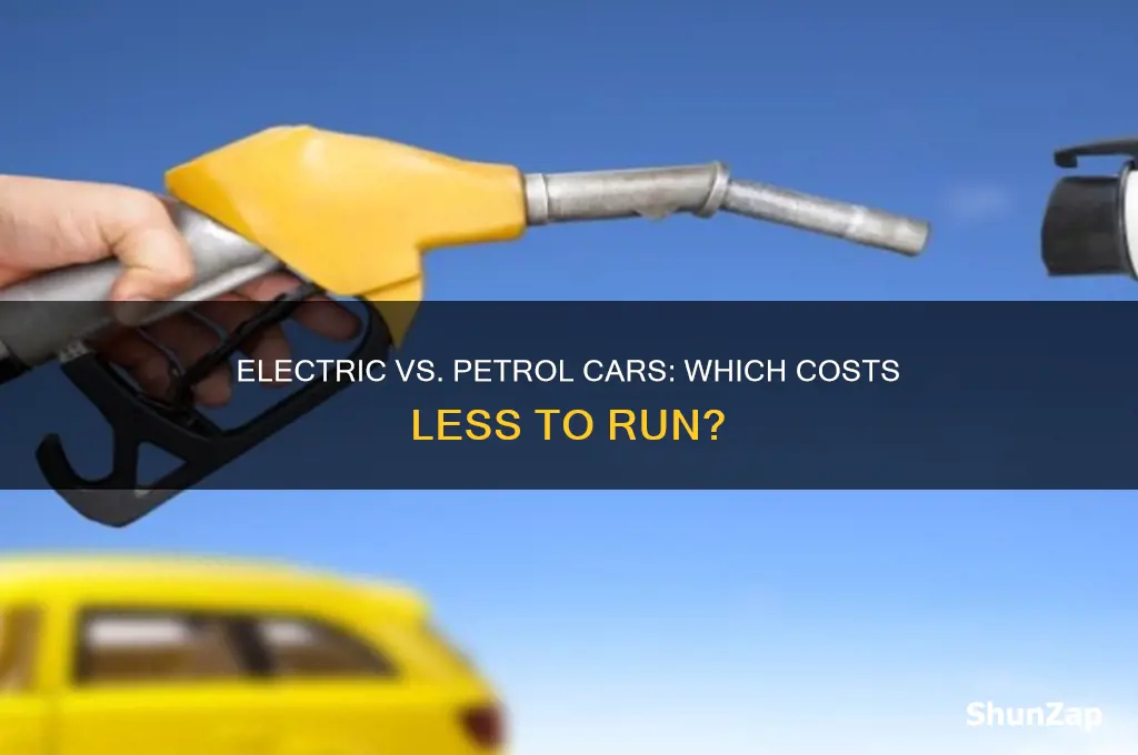 which is cheaper to run electric or petrol car