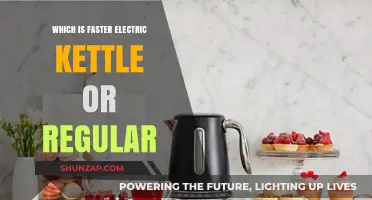 Electric vs Regular Kettle: Which Boils Water Faster?