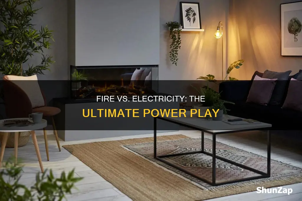 which is more powerful fire or electricity
