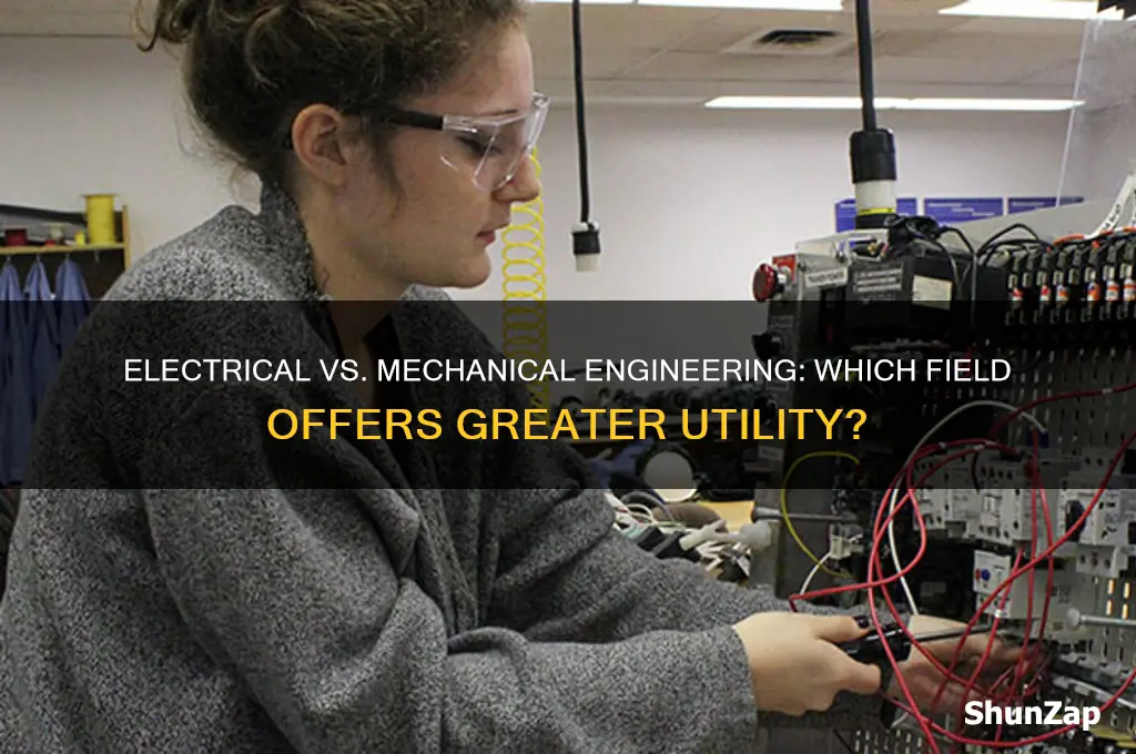 which is more useful electrical or mechanical engineering