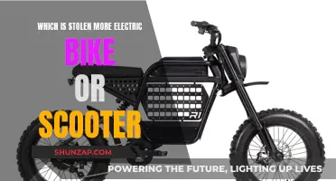 Electric Scooters vs Bikes: Who's the Thief's Favorite?