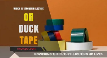 Electric vs. Duct Tape: Which Has More Strength?