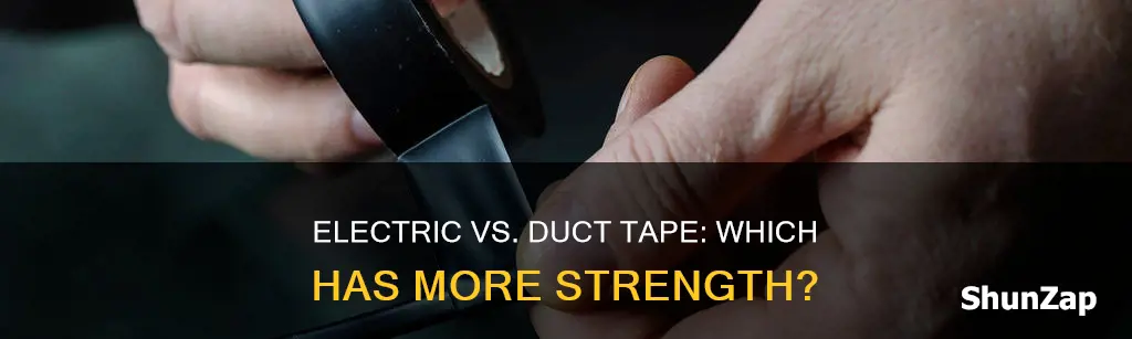 which is stronger electric or duck tape