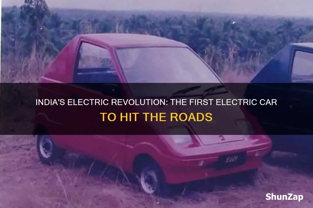 which is the first electric car in india
