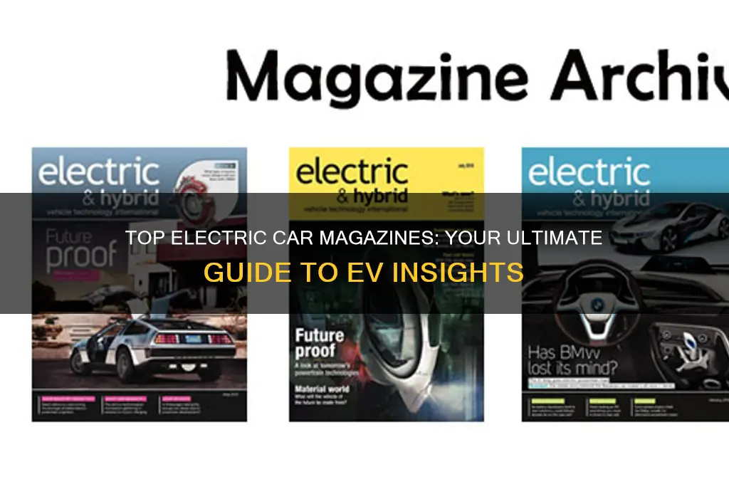 which magazine best electric cars
