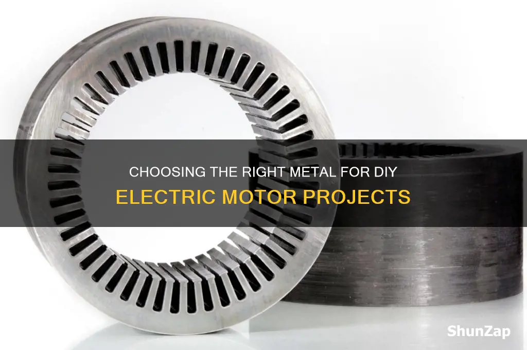 which metal to use in diy electric motors