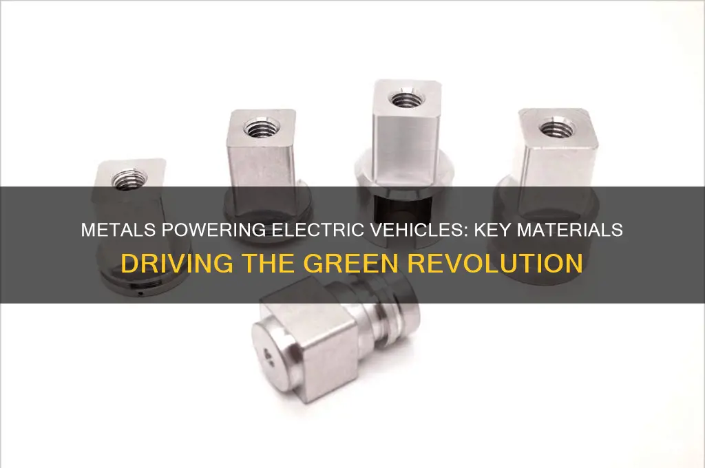 which metals are used in electric cars