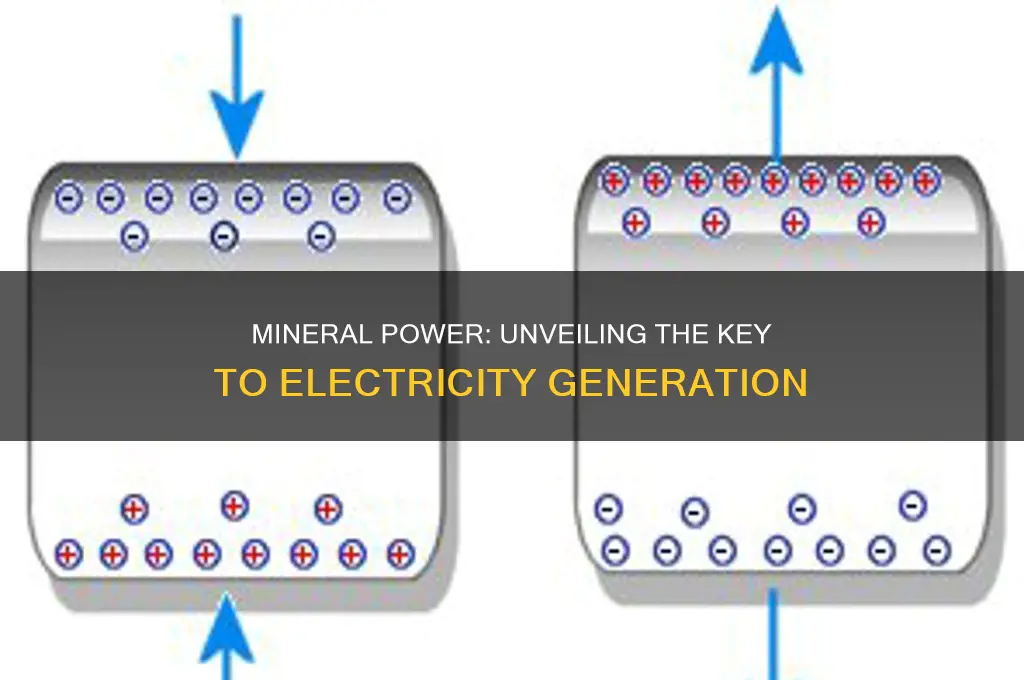 which mineral is used to generate electricity