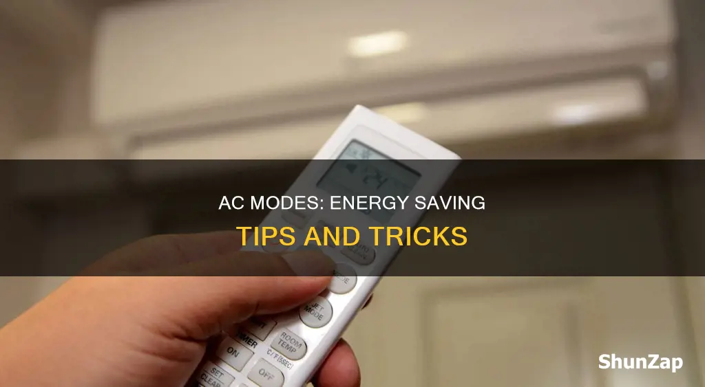 which mode in ac consumes less electricity