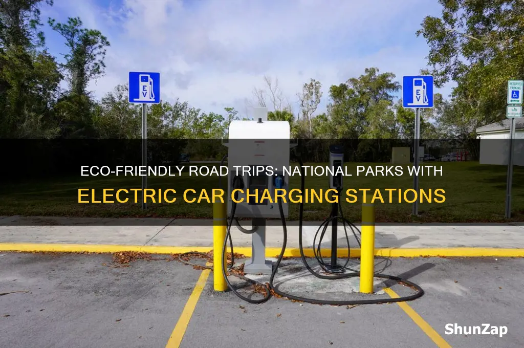 which national parks have electric car charging stations