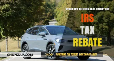 New Electric Cars Eligible for IRS Tax Rebate in 2023