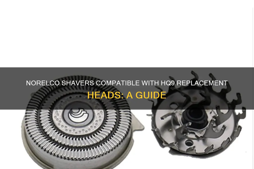which norelco electric shaver uses hq9 replacement heads