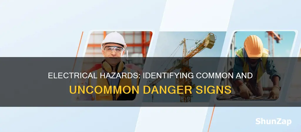 which of the following are electrical hazards