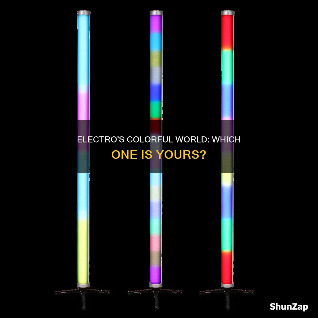 which of the following colors of electro
