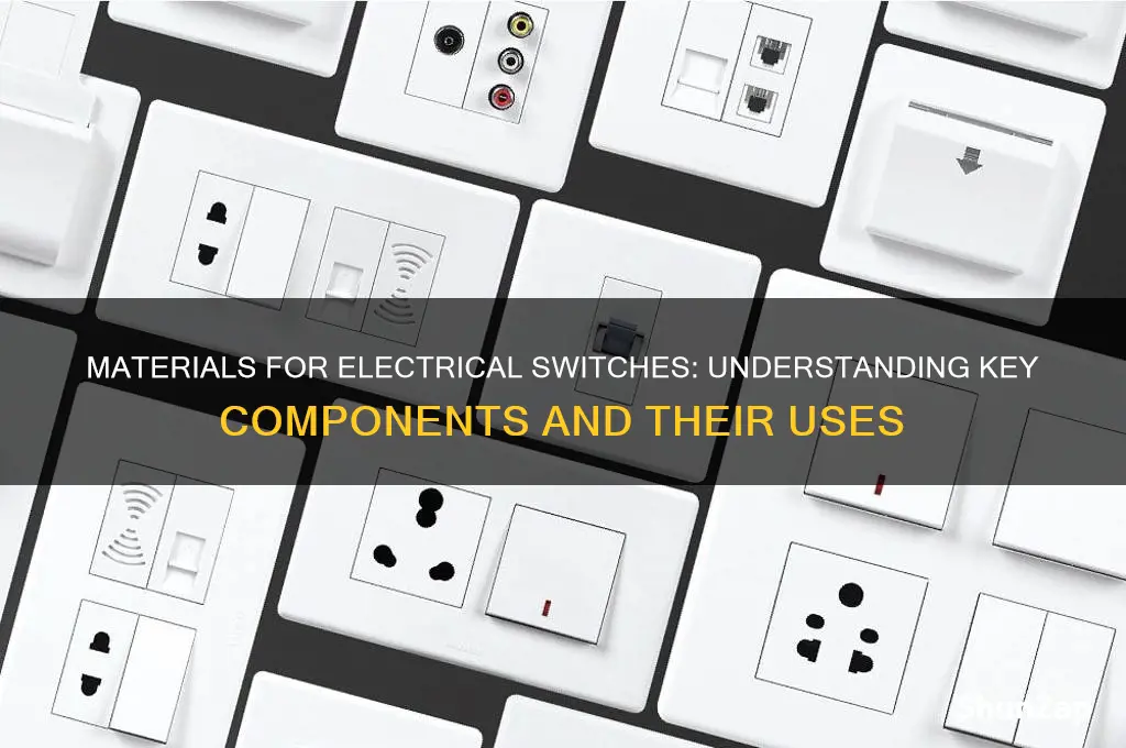 which of the following is used for making electrical switches