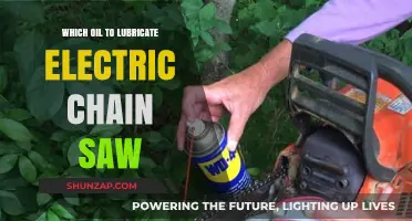 Best Oils for Electric Chainsaw Lubrication