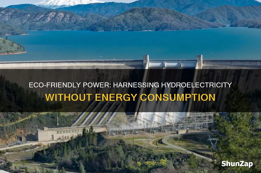 which organisation produces electricity from water without using energy