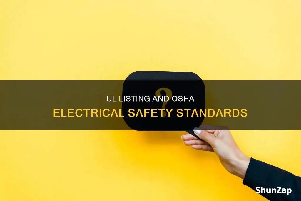 which osha electrical code refers to ul