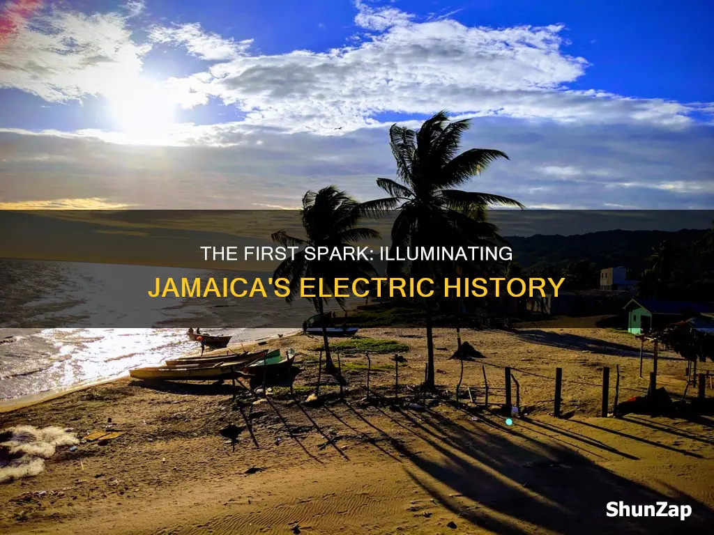 which parish in jamaica first got electricity