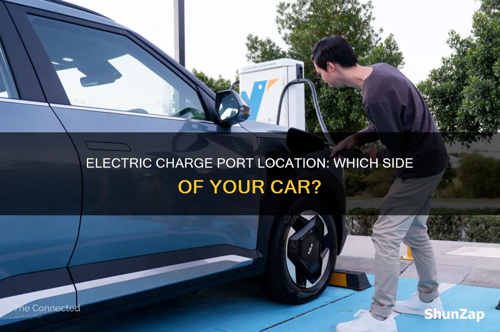 which side of car is electric charge port on