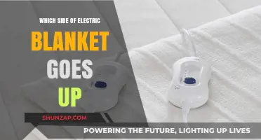 Electric Blanket Basics: Which Side Faces Up?
