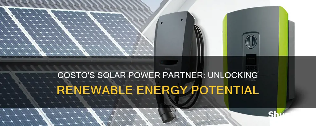 which solar electric company does costo partner with