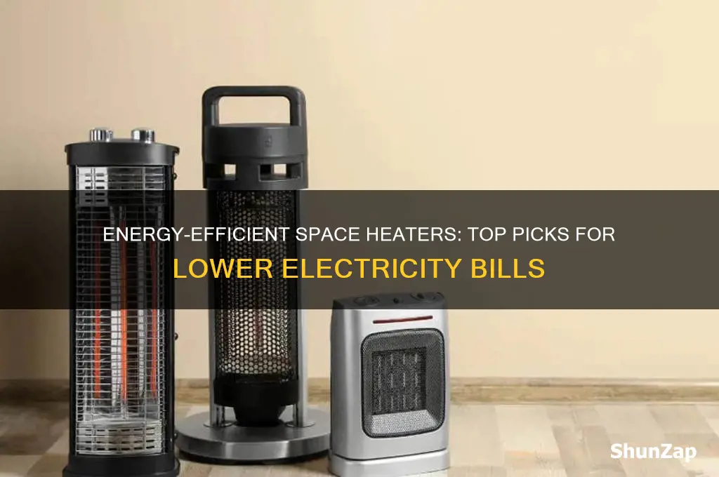 which space heaters use the least electricity